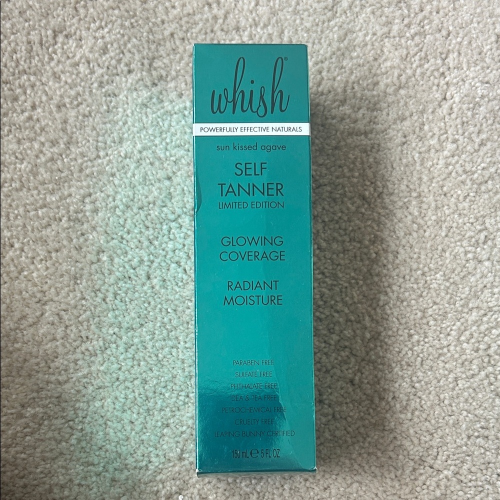 Whish Self Tanner - Limited Edition Teal